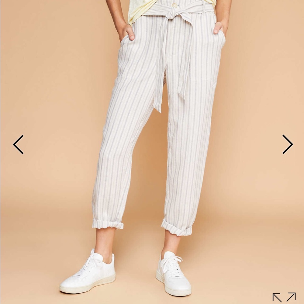 Perfect linen pants by Lou & Grey